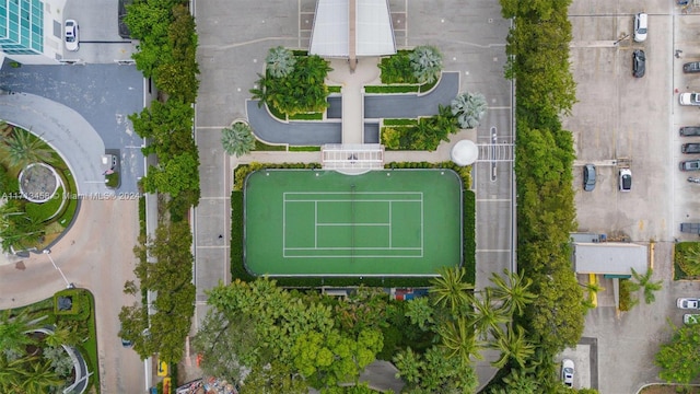 drone / aerial view