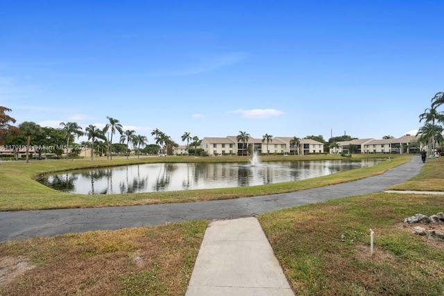 property view of water