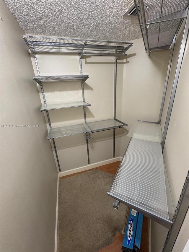 view of storage room