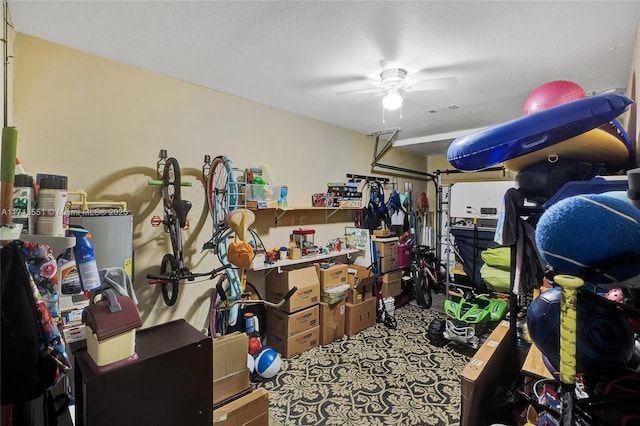 storage room featuring a garage