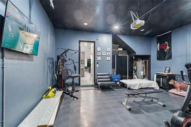 view of workout room