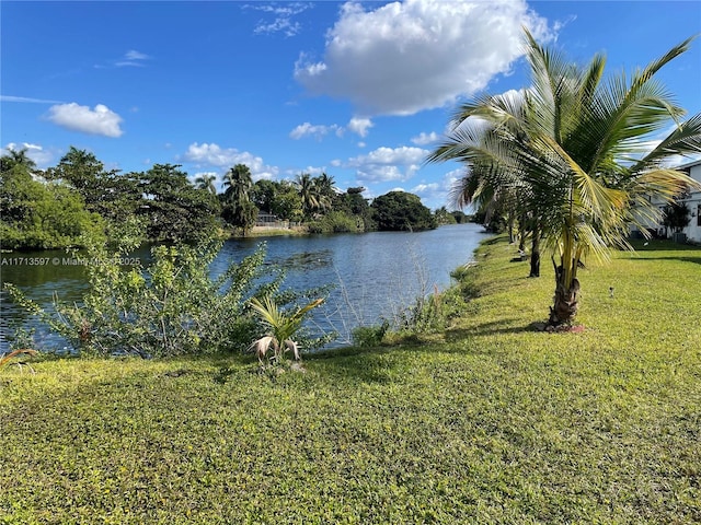 property view of water