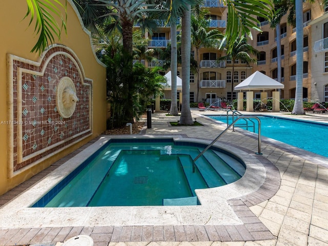 view of swimming pool