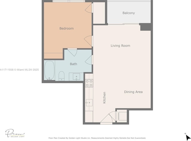601 NE 1st Ave Unit 2409, Miami, FL 33132 - property floor plan