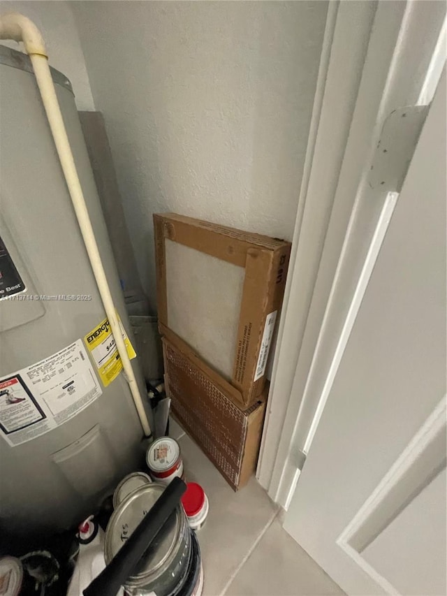 495 NE 5th Ln, Florida City, FL 33034 - detailed view of water heater and concrete floors