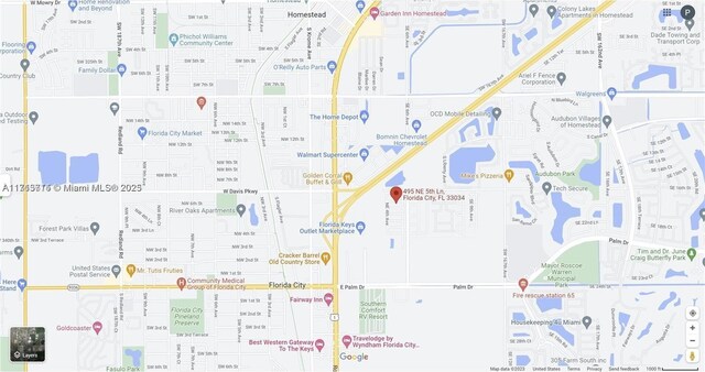 495 NE 5th Ln, Florida City, FL 33034 - map of property location