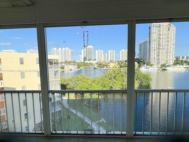 property view of water