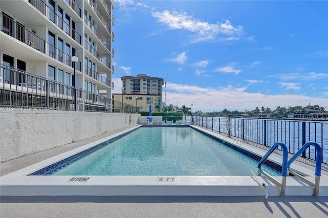 view of pool