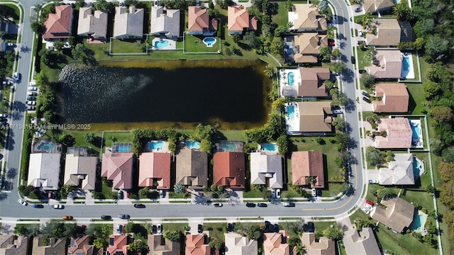 760 SW 190th Ave, Pembroke Pines, FL 33029 - bird's eye view with a water view and a residential view