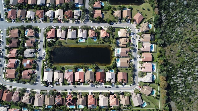 760 SW 190th Ave, Pembroke Pines, FL 33029 - aerial view featuring a residential view and a water view