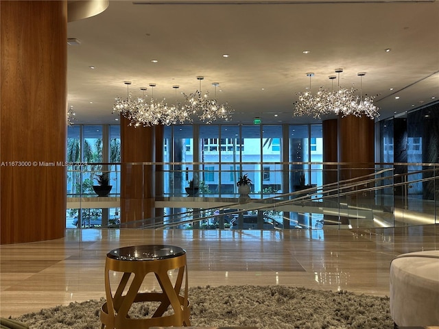 view of building lobby