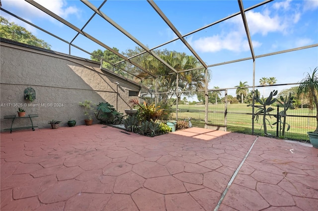 1709 Saint Andrews Rd, Hollywood, FL 33021 - view of patio featuring glass enclosure
