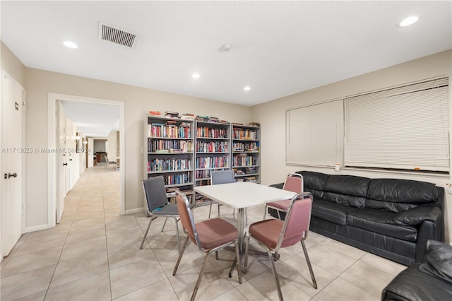1709 Saint Andrews Rd, Hollywood, FL 33021 - dining area with recessed lighting and light tile patterned flooring