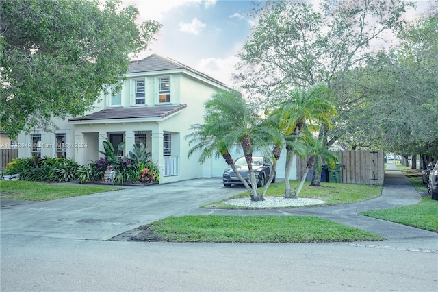 view of front of house