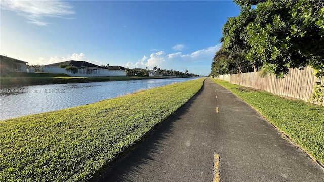 property view of water