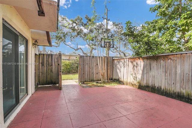 view of patio