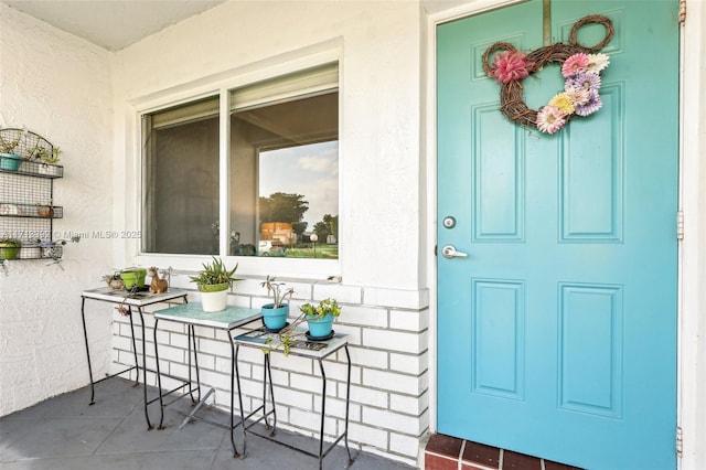 view of property entrance