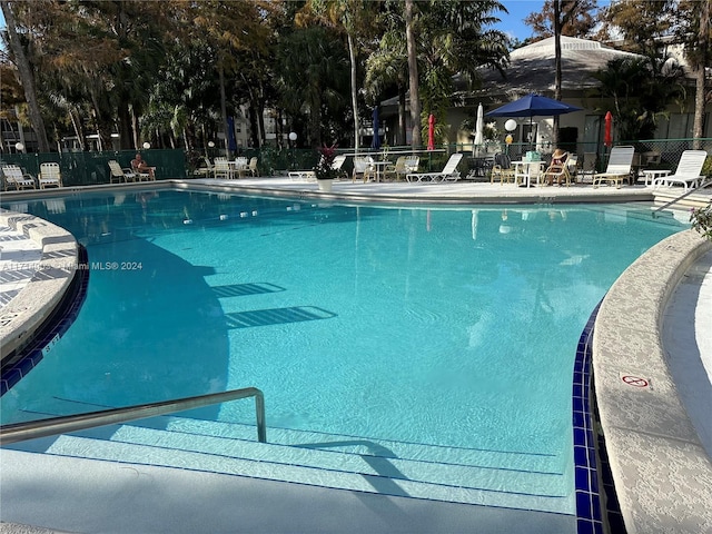 view of swimming pool