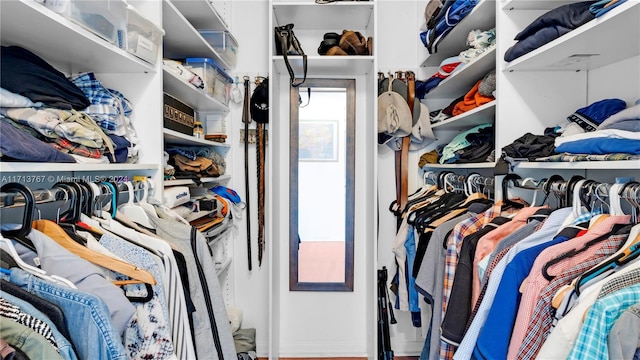 view of spacious closet