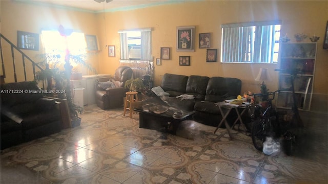 view of living room