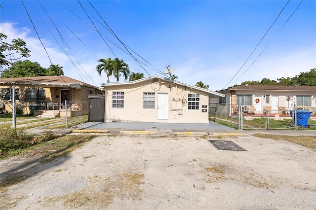 view of bungalow-style home