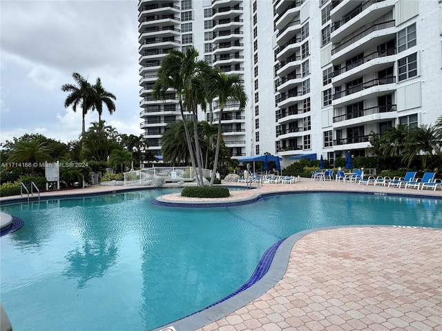 view of swimming pool