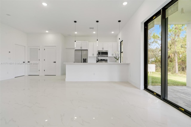 view of unfurnished living room