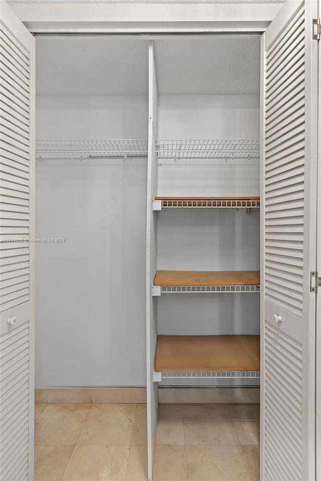 view of closet