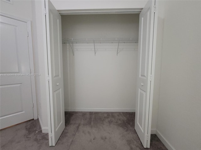 view of closet