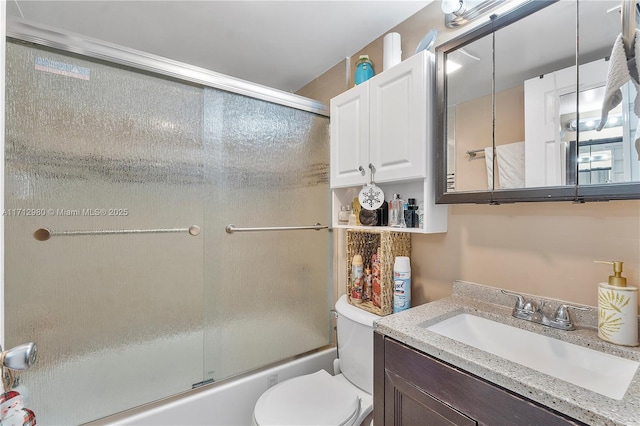 126 Sparrow Dr Unit 22B, Royal Palm Beach, FL 33411 - bathroom featuring vanity and shower / bath combination with glass door