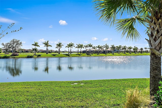 property view of water