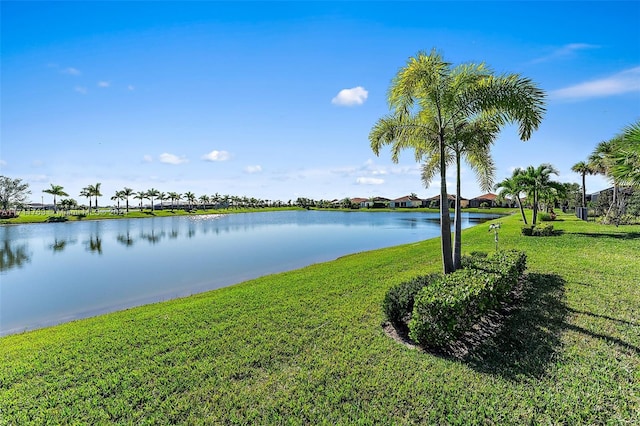 property view of water