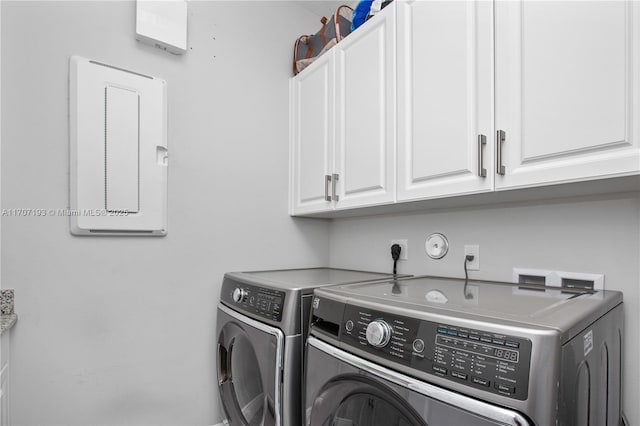 10410 Ranchette Dr, Cooper City, FL 33328 - laundry room featuring cabinet space and washer and clothes dryer