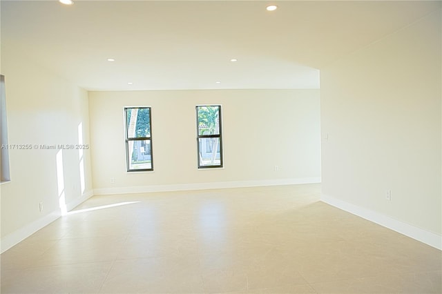 view of unfurnished room