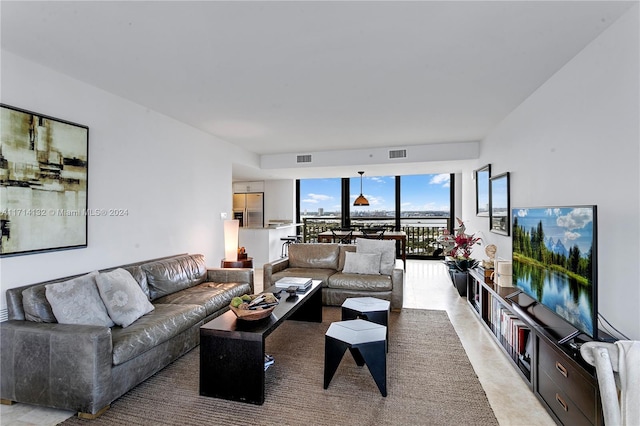 view of living room