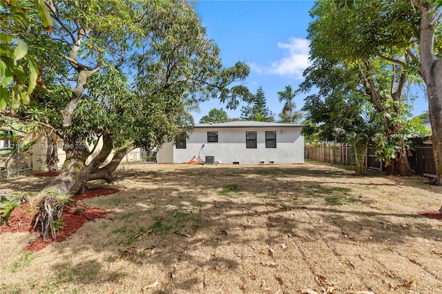 view of rear view of property