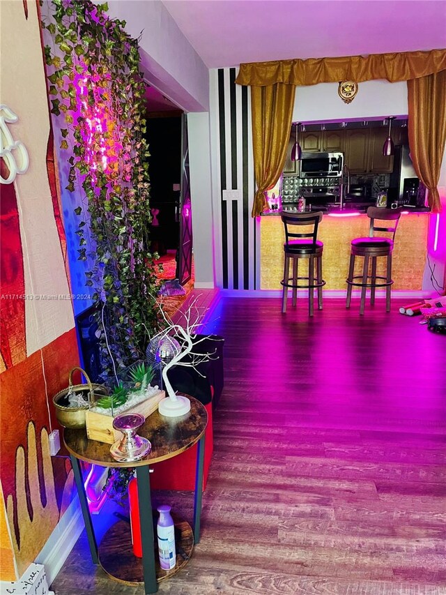 50 NW 209th St, Miami Gardens, FL 33169 - interior space with a bar and a deck