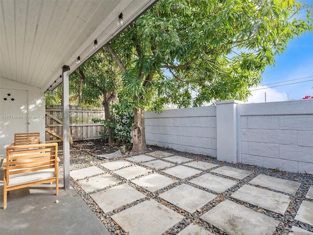 view of patio / terrace