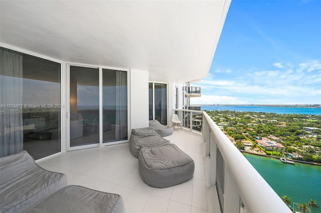 4779 Collins Ave Unit 3108, Miami Beach, FL 33140 - balcony with a water view