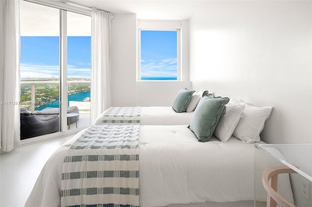 4779 Collins Ave Unit 3108, Miami Beach, FL 33140 - bedroom featuring access to outside