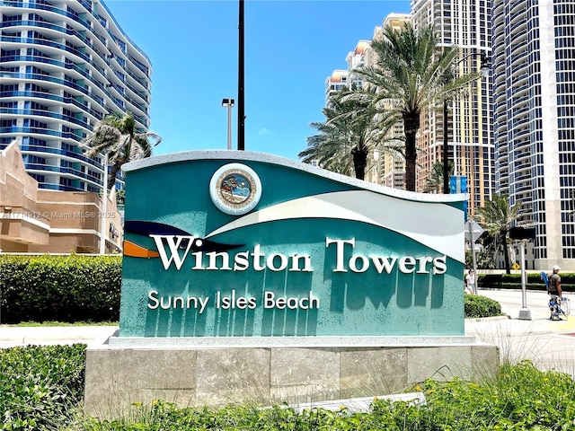 250 174th St Unit 2307, Sunny Isles Beach, FL 33160 - view of community sign