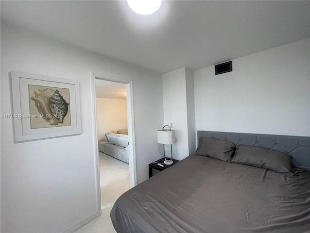 250 174th St Unit 2307, Sunny Isles Beach, FL 33160 - bedroom with light tile patterned floors