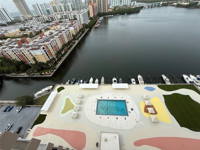 250 174th St Unit 2307, Sunny Isles Beach, FL 33160 - view of urban area with a large body of water