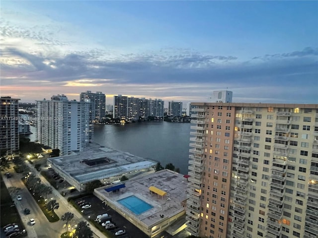 250 174th St Unit 2307, Sunny Isles Beach, FL 33160 - water view featuring nearby urban area