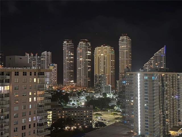 250 174th St Unit 2307, Sunny Isles Beach, FL 33160 - view of city featuring a view of city lights