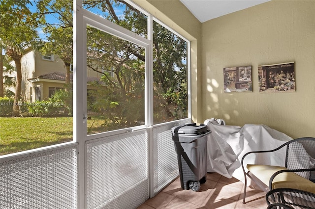 sunroom / solarium featuring a wealth of natural light