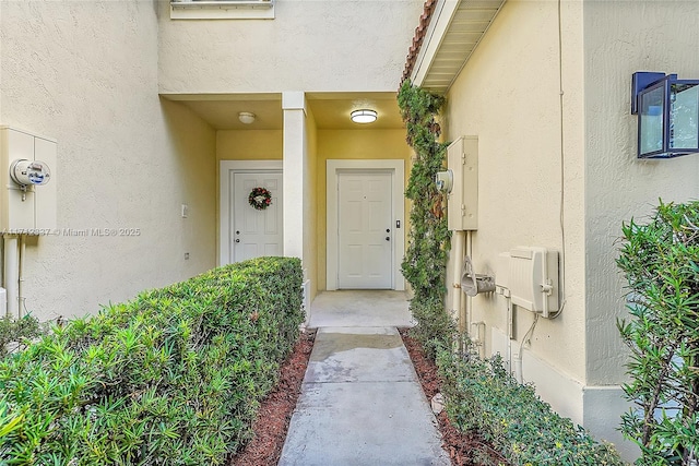 view of property entrance