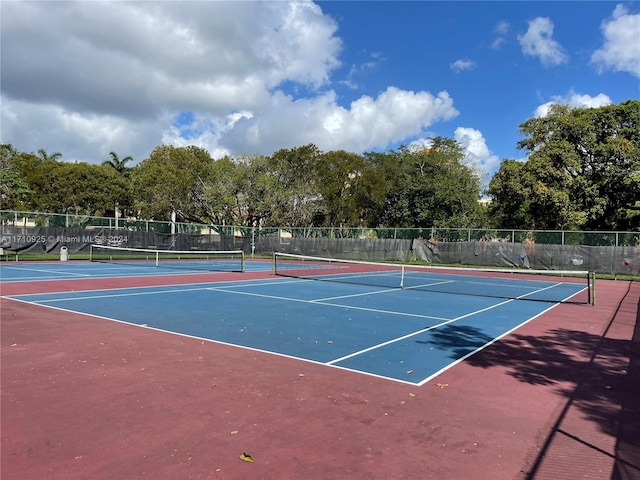 view of sport court with basketball court