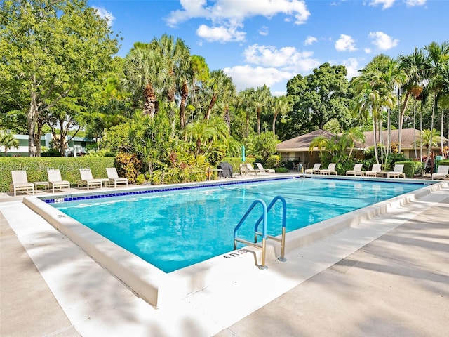 community pool featuring a patio