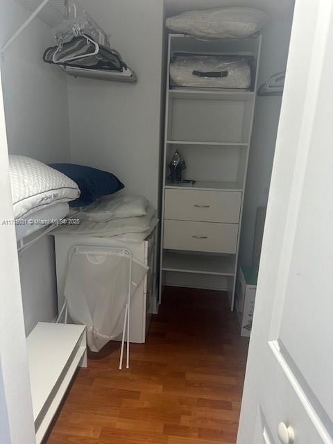 1250 S Miami Ave Unit 2013, Miami, FL 33130 - spacious closet with wood finished floors